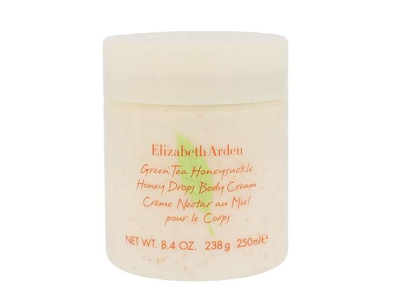Crema per il corpo Elizabeth Arden Green Tea Honeysuckle Honey Drops 250 ml flacone danneggiato