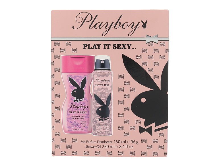 Deodorante Playboy Play It Sexy 150 ml scatola danneggiata Sets