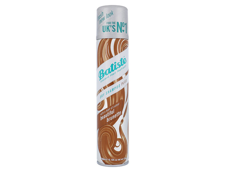 Trockenshampoo Batiste Beautiful Brunette 200 ml Beschädigtes Flakon