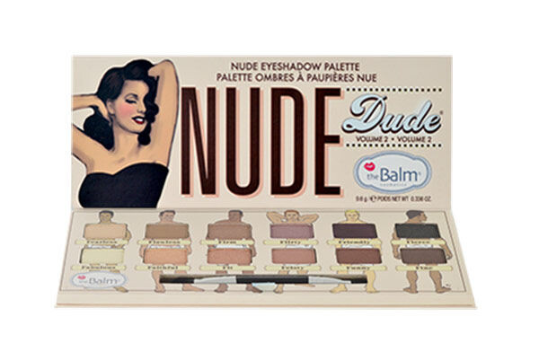 Fard à paupières TheBalm Nude Dude Volume 2 Eye Shadow Palette 9,6 g boîte endommagée