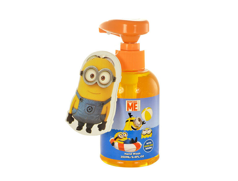 Savon liquide Minions Hand Wash With Giggling Sound 250 ml flacon endommagé