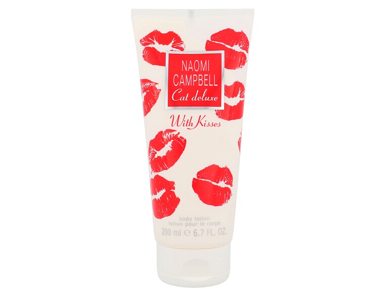 Körperlotion Naomi Campbell Cat Deluxe With Kisses 200 ml Beschädigtes Flakon
