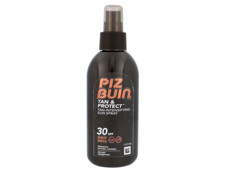 Soin solaire corps PIZ BUIN Tan & Protect Tan Intensifying Sun Spray SPF30 150 ml flacon endommagé