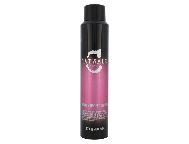 Soin thermo-actif Tigi Catwalk Haute Iron Spray 200 ml flacon endommagé