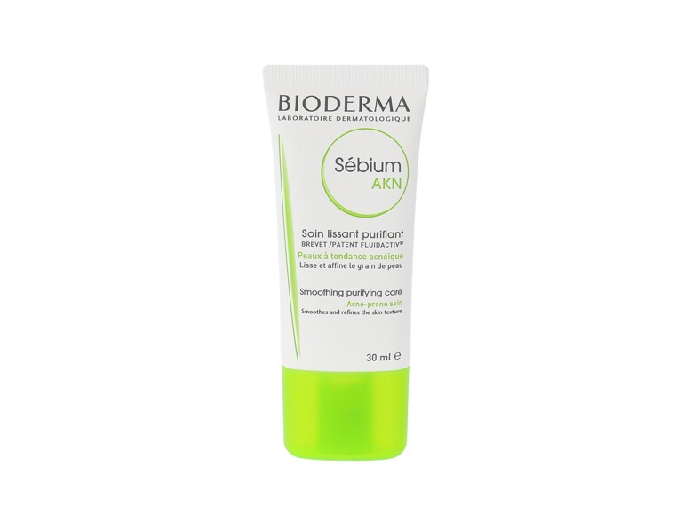 Crème de jour BIODERMA Sébium AKN Smoothing Purifying Care 30 ml boîte endommagée