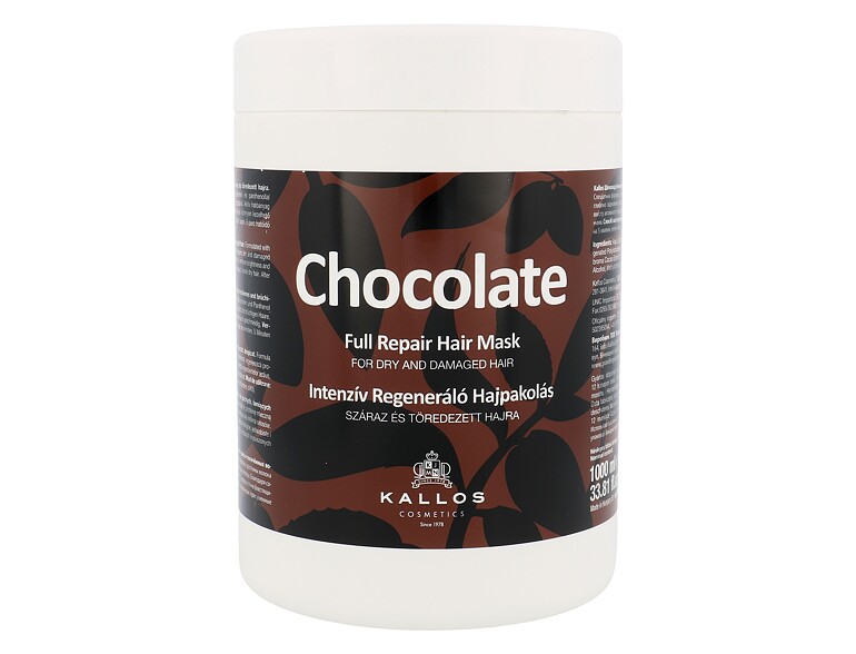 Haarmaske Kallos Cosmetics Chocolate 1000 ml