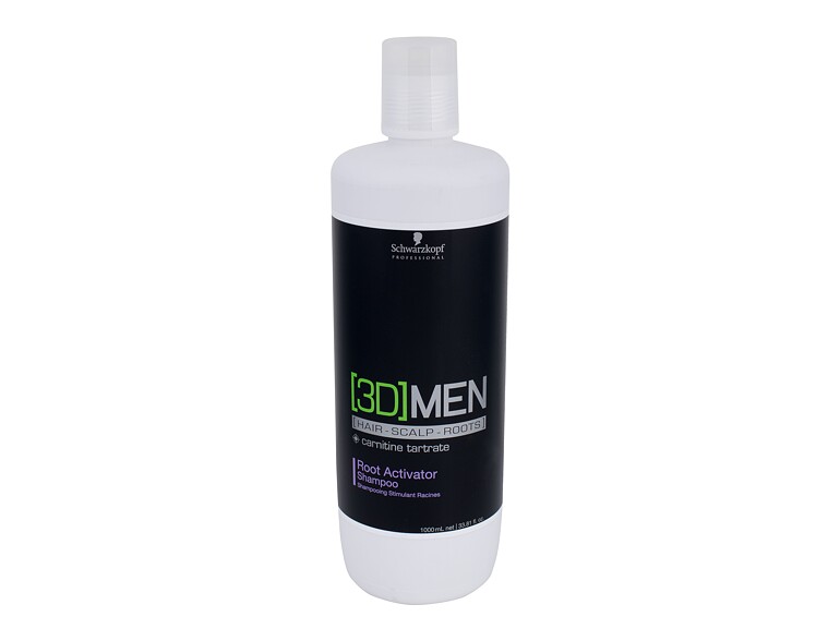 Shampooing Schwarzkopf Professional 3DMEN Root Activator 1000 ml