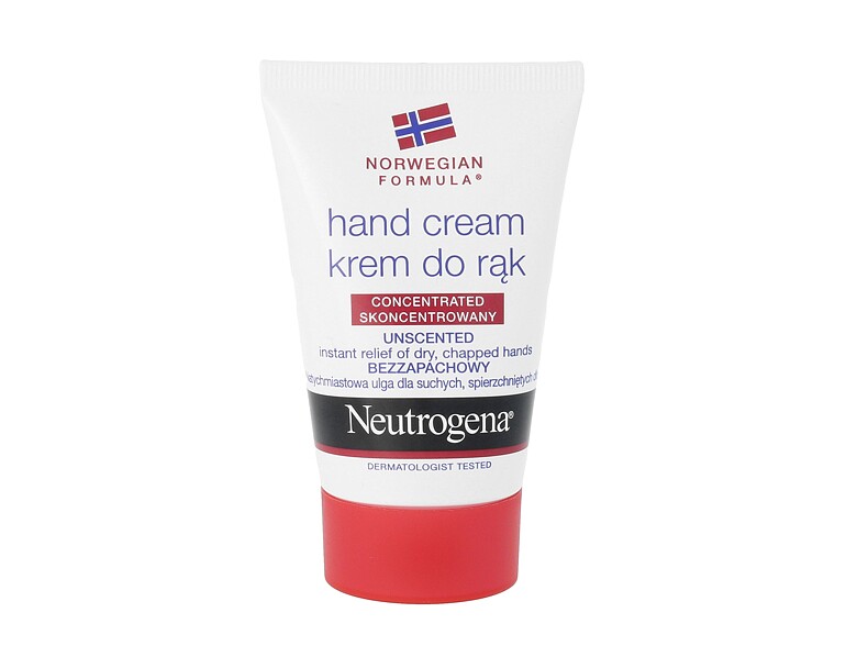 Crème mains Neutrogena Norwegian Formula Unscented Hand Cream 50 ml