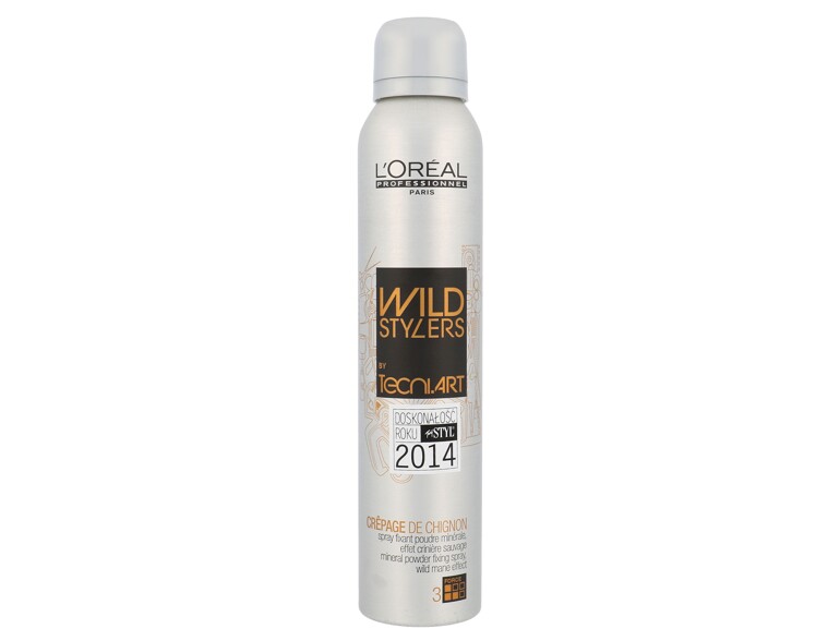 Cheveux fins et sans volume L'Oréal Professionnel Wild Stylers Crepage De Chignon 200 ml