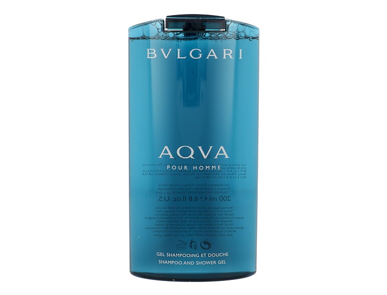 Duschgel Bvlgari Aqva Pour Homme 200 ml ohne Schachtel