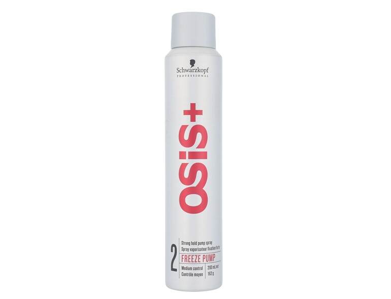 Laque Schwarzkopf Professional Osis+ Freeze Pump 200 ml flacon endommagé