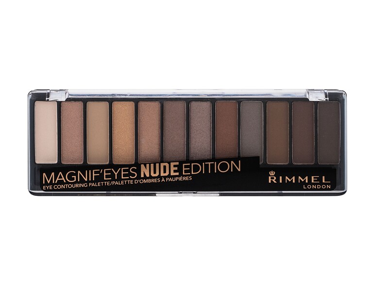 Lidschatten Rimmel London Magnif´Eyes Contouring Palette 14,16 g 001 Nude Edition