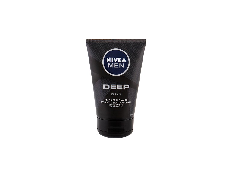 Doccia gel Nivea Men Deep Clean Face & Beard 100 ml