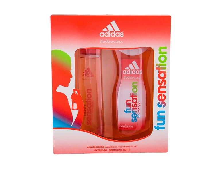 Eau de Toilette Adidas Fun Sensation For Women 75 ml Sets
