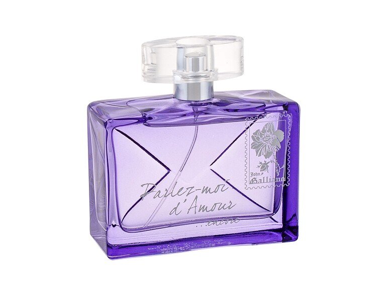 Eau de toilette John Galliano Parlez-Moi d´Amour Encore 80 ml boîte endommagée