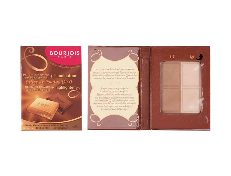 Bronzer BOURJOIS Paris Delice De Poudre Duo 16,5 g 55