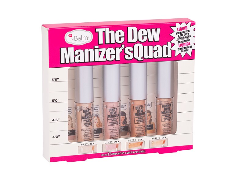 Highlighter TheBalm Mary-Dew Manizer Liquid Highlighter Kit 2,1 ml Sets
