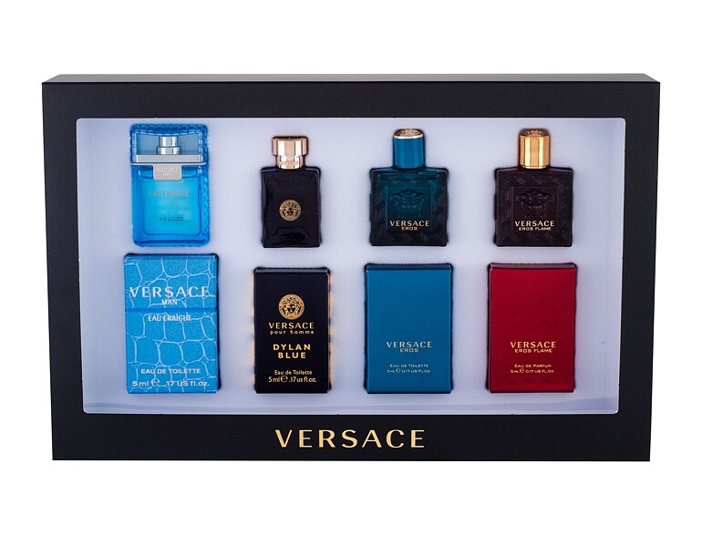 Eau de Toilette Versace Mini Set 1 4x5 ml Beschädigte Schachtel Sets
