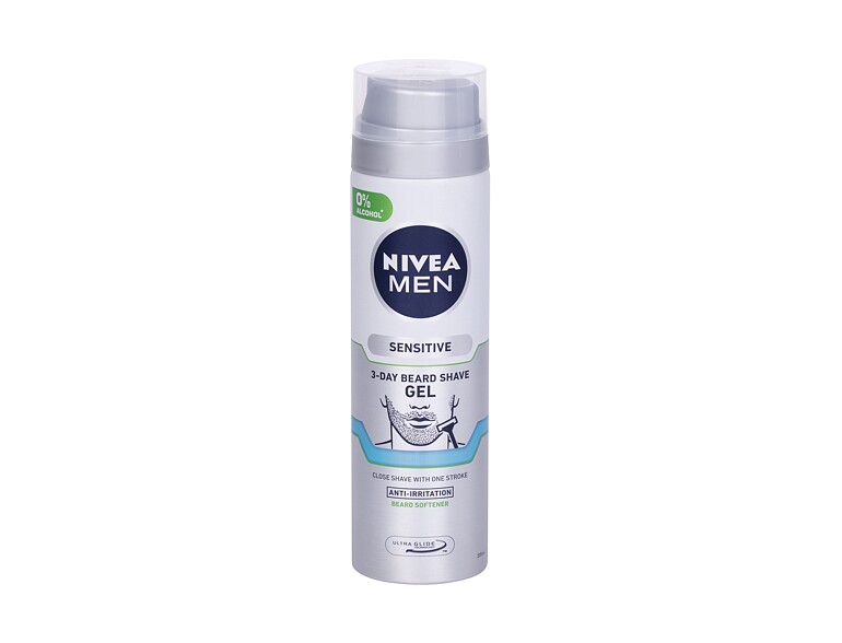 Rasiergel Nivea Men Sensitive 3-Day Beard 200 ml