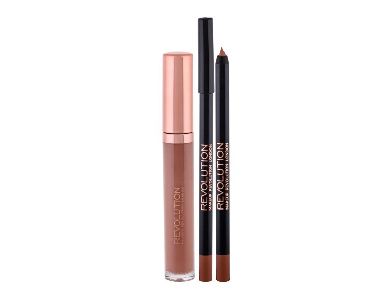 Lipgloss Makeup Revolution London Retro Luxe Gloss Lip Kit 5,5 ml Original Sets