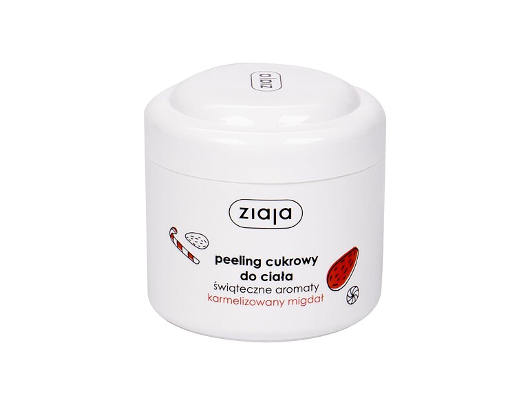 Peeling per il corpo Ziaja Caramelised Almond Sugar Body Scrub 200 ml