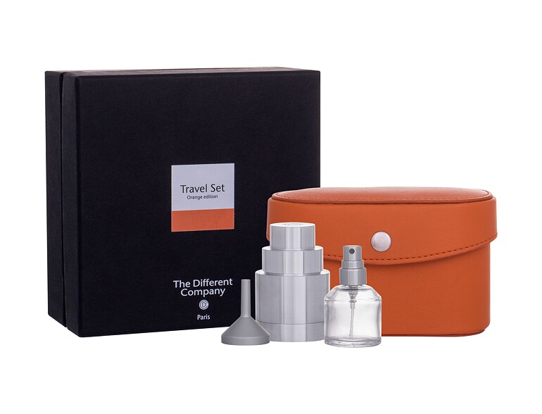 Flacon rechargeable The Different Company Travel Set Orange 10 ml Sets
