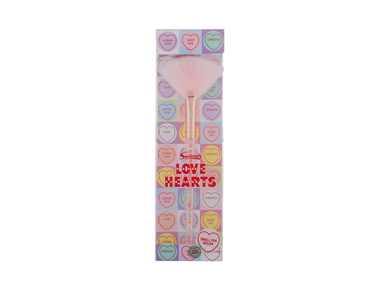 Pinsel Swizzels Love Hearts Small Fan Brush 1 St.