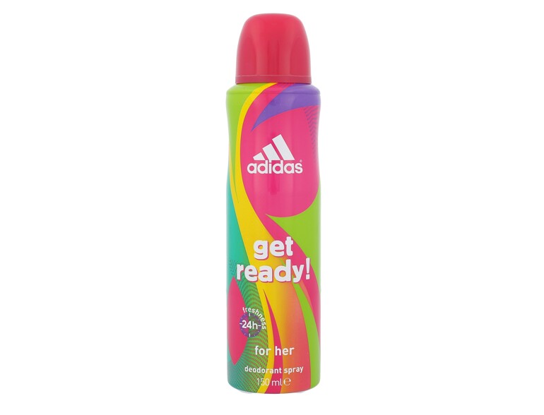 Deodorant Adidas Get Ready! For Her 150 ml Beschädigtes Flakon