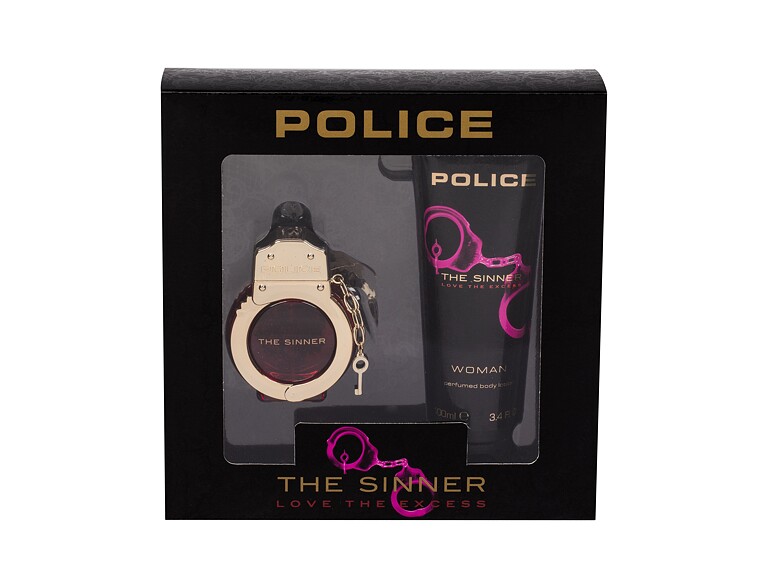 Eau de toilette Police The Sinner 30 ml boîte endommagée Sets