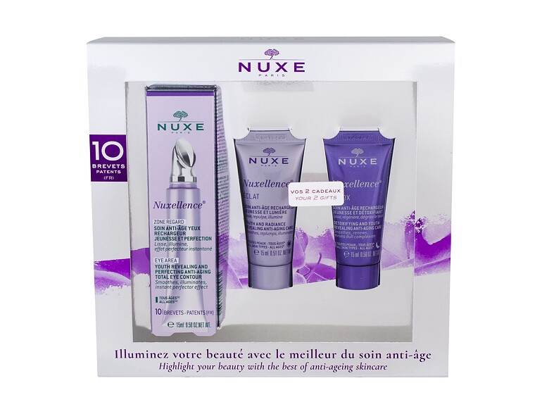 Augencreme NUXE Nuxellence 15 ml Beschädigte Schachtel Sets