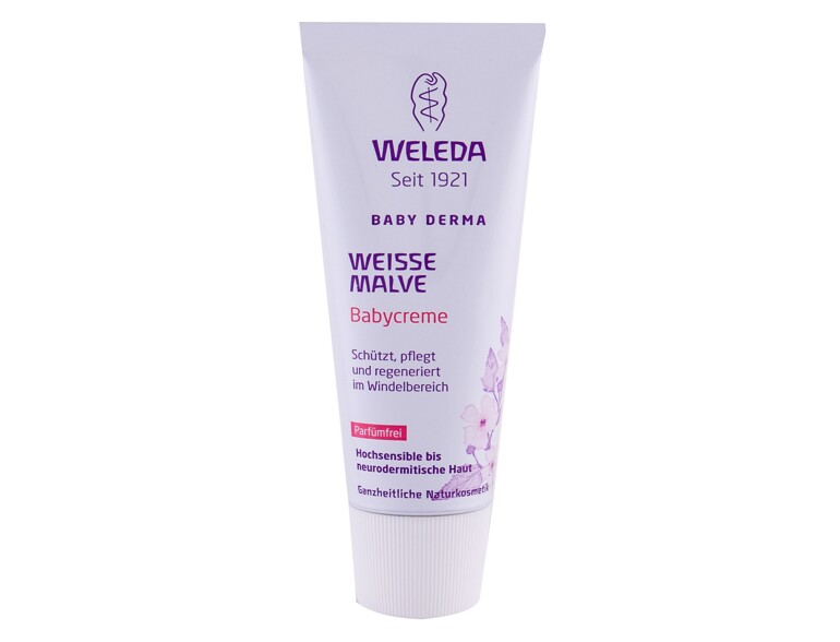 Körpercreme Weleda Baby Derma White Mallow Baby Cream 50 ml