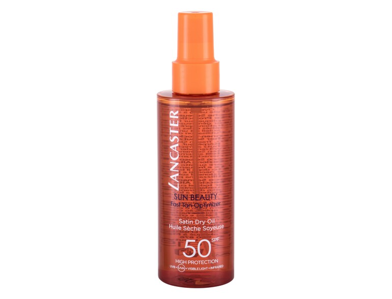 Sonnenschutz Lancaster Sun Beauty Satin Dry Oil SPF50 150 ml