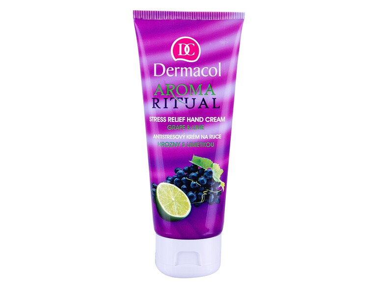 Crema per le mani Dermacol Aroma Ritual Grape & Lime 100 ml