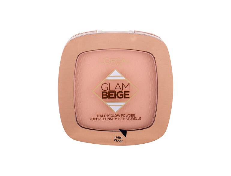 Puder L'Oréal Paris Glam Beige Healthy Glow 9 g Light