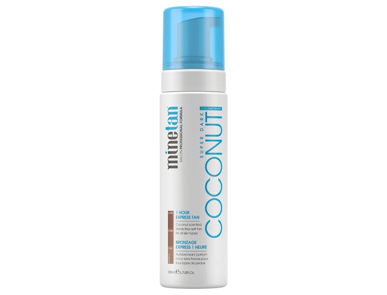 Selbstbräuner MineTan Coconut Water Self Tan Foam Super Dark 200 ml