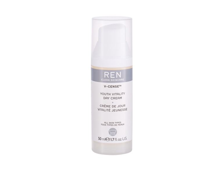 Crème de jour REN Clean Skincare V-Cense Youth Vitality 50 ml Tester