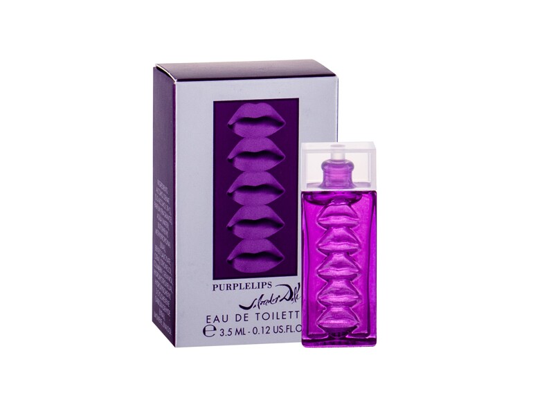 Eau de Toilette Salvador Dali Purplelips 3,5 ml scatola danneggiata