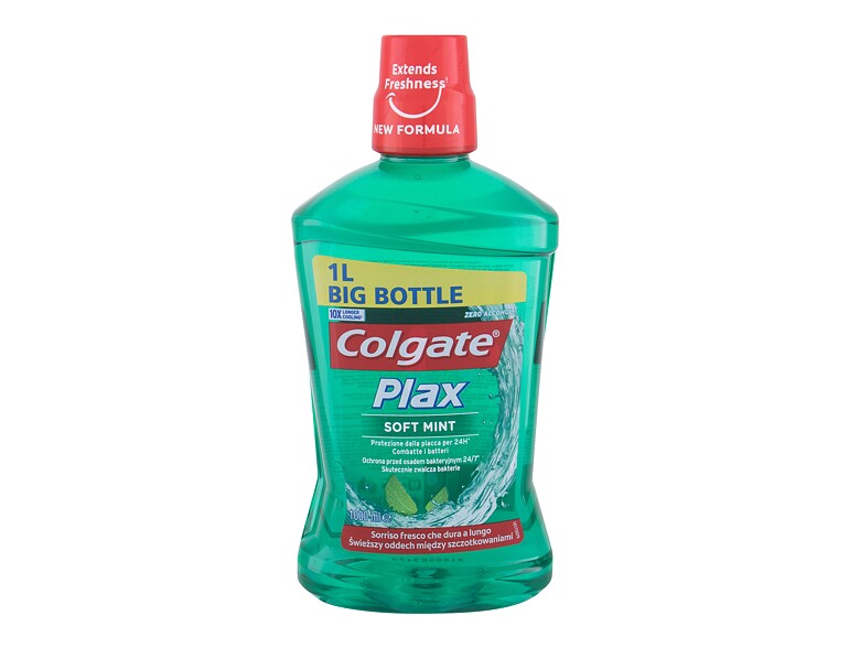 Mundwasser Colgate Plax Soft Mint 1000 ml Beschädigte Verpackung