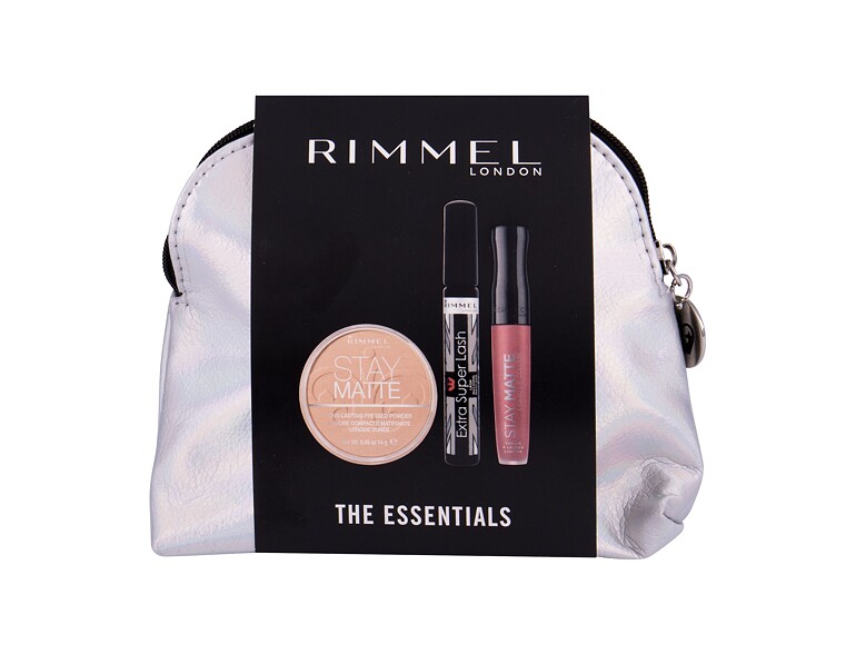 Mascara Rimmel London Extra Super Lash 8 ml Black Beschädigte Verpackung Sets