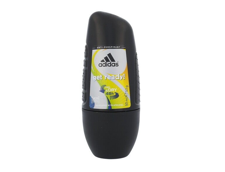 Antiperspirant Adidas Get Ready! For Him 48H 50 ml Beschädigtes Flakon
