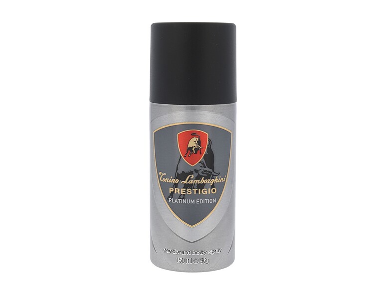Deodorant Lamborghini Prestigio Platinum Edition 150 ml Beschädigtes Flakon
