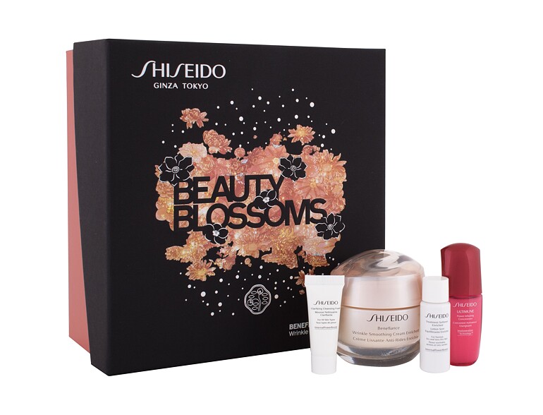 Crème de jour Shiseido Benefiance Beauty Blossoms 50 ml Sets