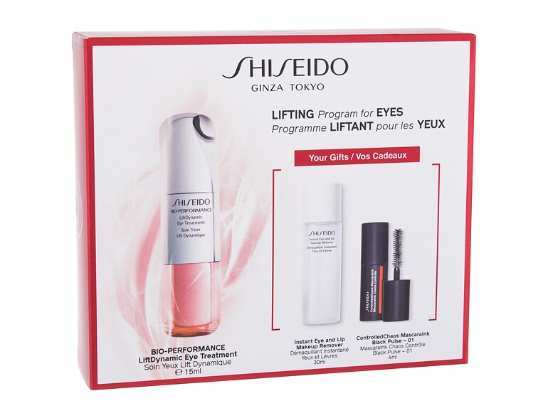 Crème contour des yeux Shiseido Bio-Performance LiftDynamic Eye Treatment 15 ml Sets