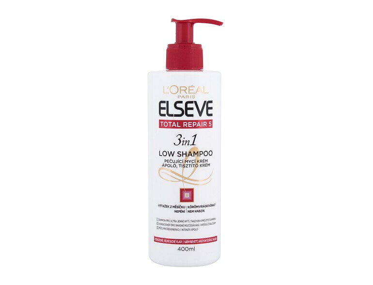 Shampoo L'Oréal Paris Elseve Total Repair 5 3in1 Low Shampoo 400 ml