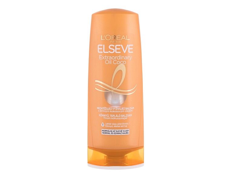 Haarbalsam  L'Oréal Paris Elseve Extraordinary Oil Coco Weightless Nourishing Balm 400 ml