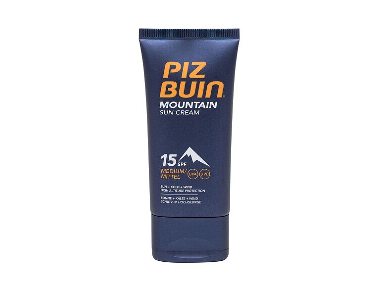 Soin solaire visage PIZ BUIN Mountain SPF15 50 ml boîte endommagée