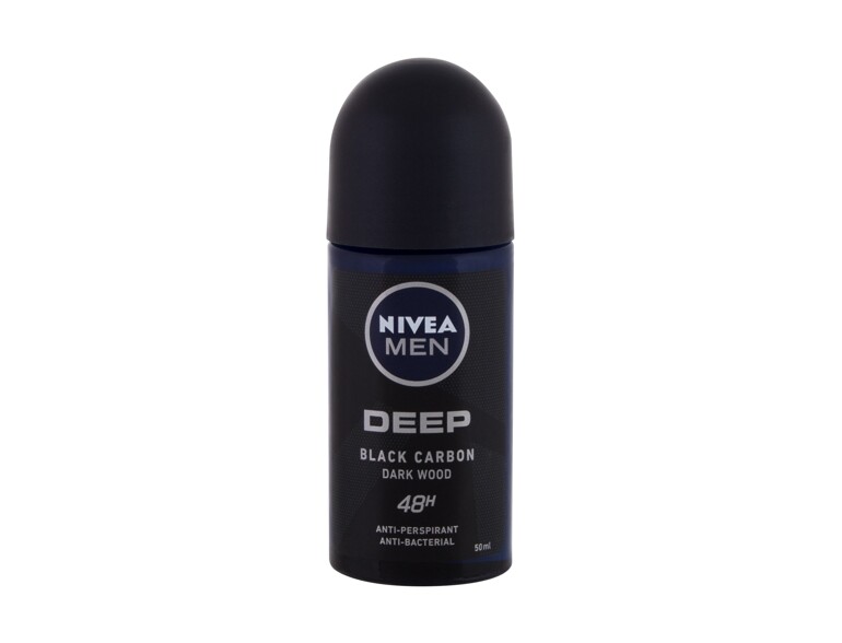 Antiperspirant Nivea Men Deep Black Carbon 48H 50 ml