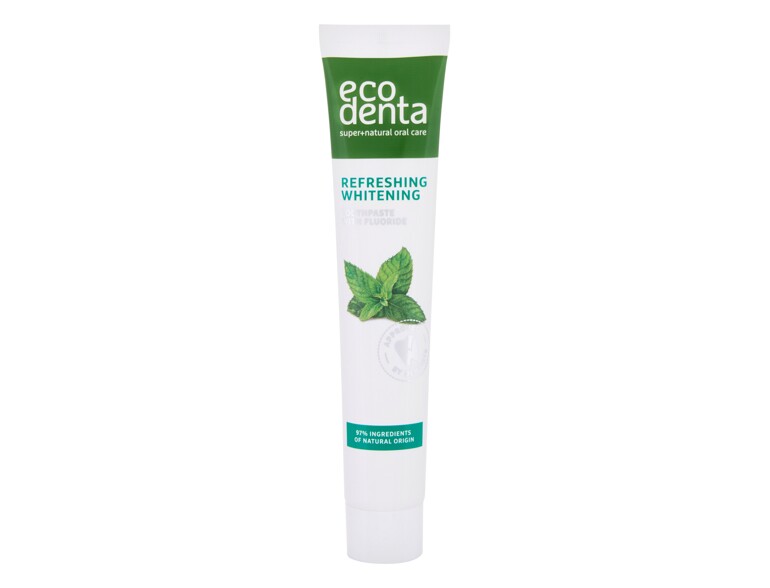 Dentifricio Ecodenta Toothpaste Refreshing Whitening 75 ml scatola danneggiata