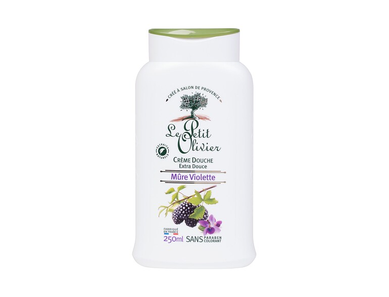 Duschcreme Le Petit Olivier Shower Blackberry Violet 250 ml