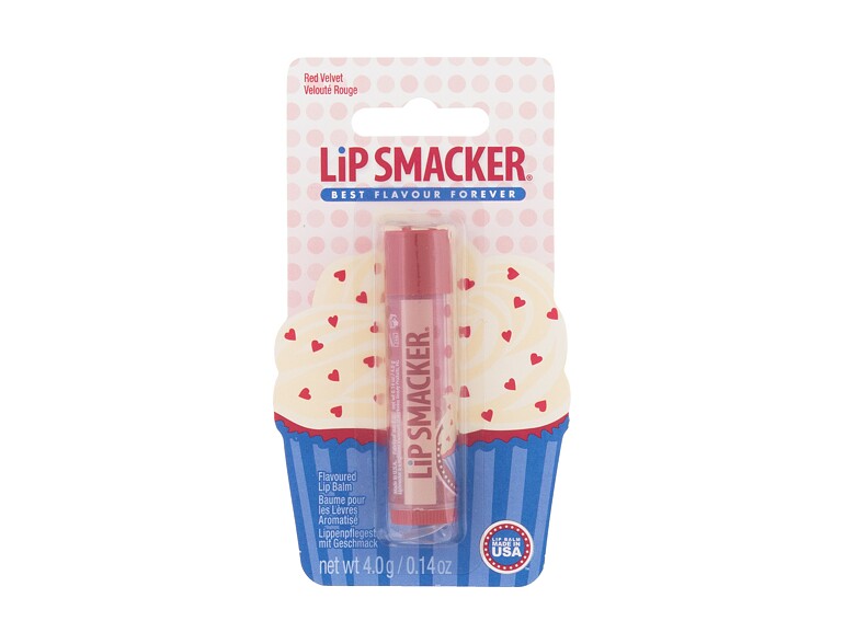 Baume à lèvres Lip Smacker Cupcake 4 g Red Velvet